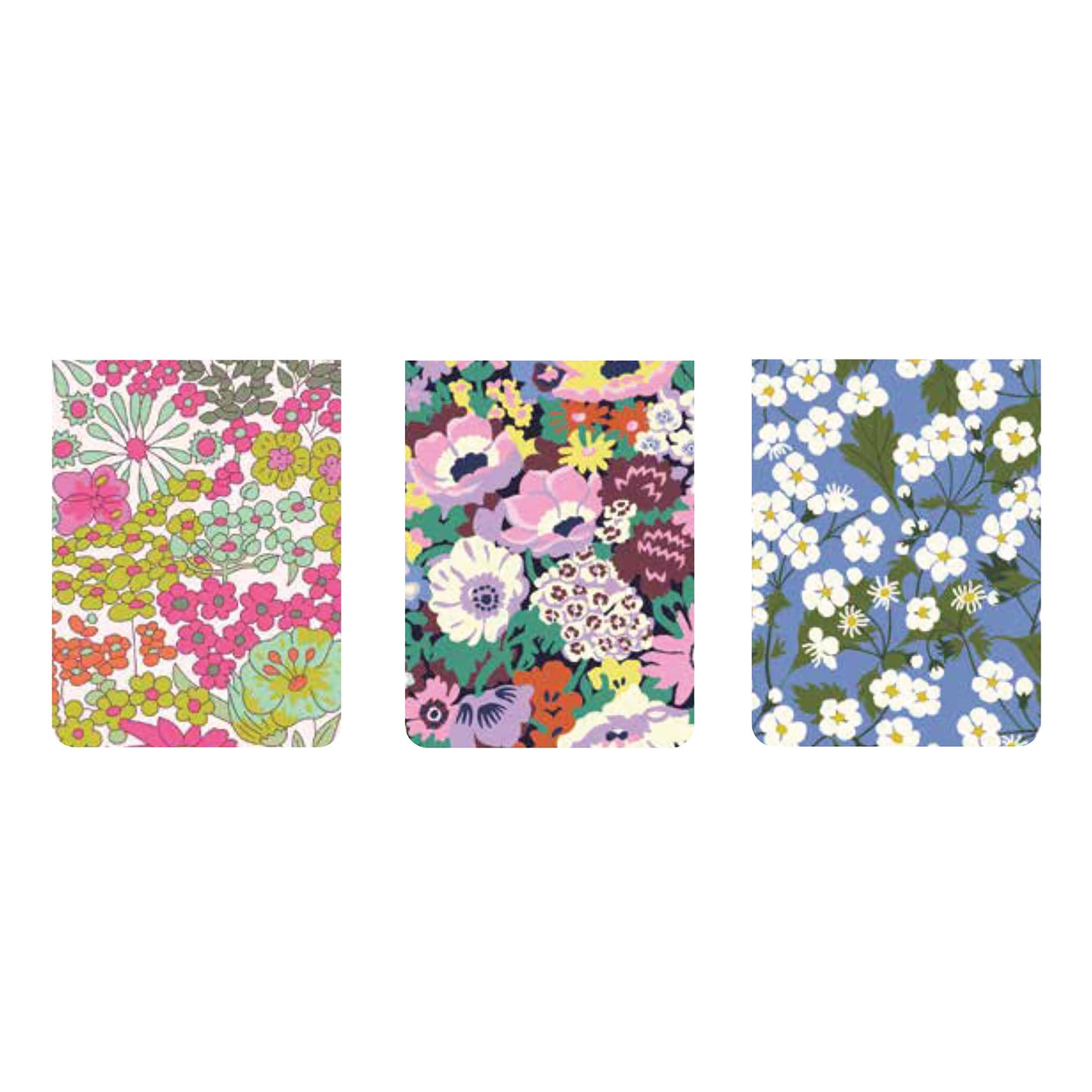 Liberty Floral Magnetic Bookmarks