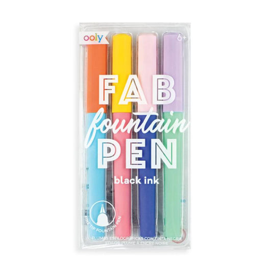 OOLY - FAB Fountain Pen 4pk