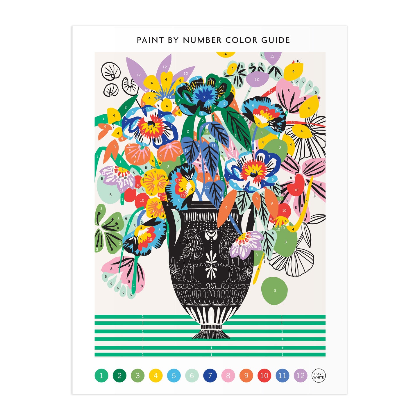 Etruscan Vase Paint by Number Kit