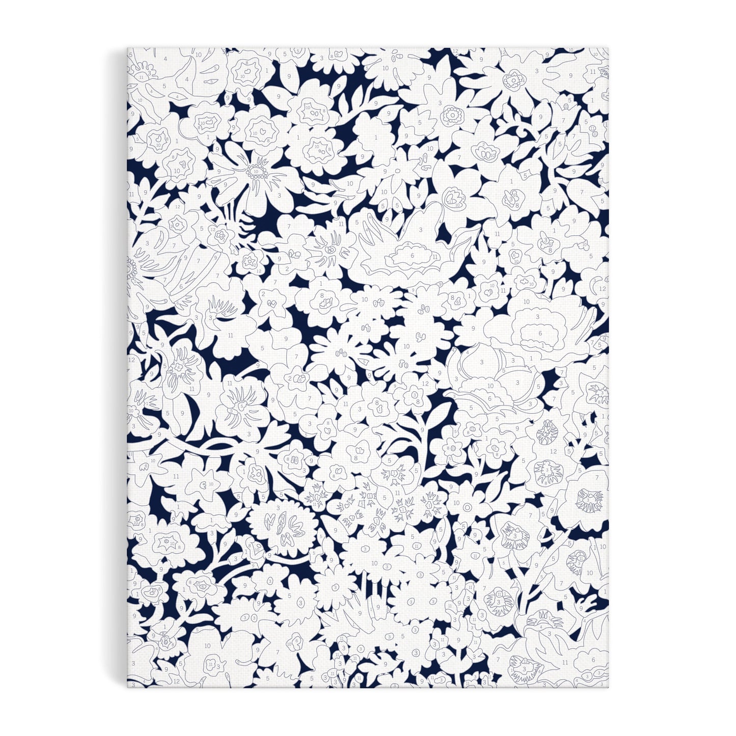 Liberty Floral paint by numbers kit