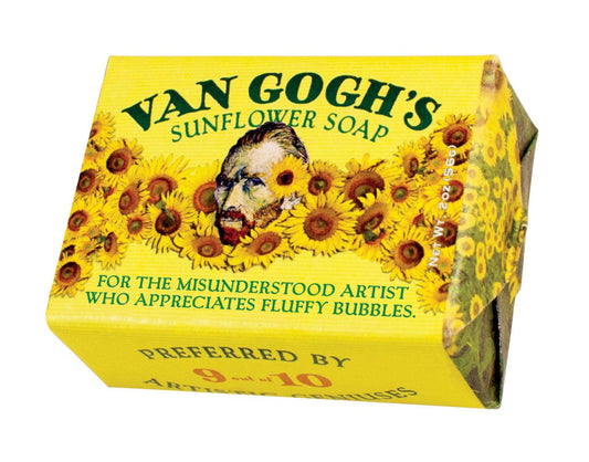 Van Gogh’s sunflower soap