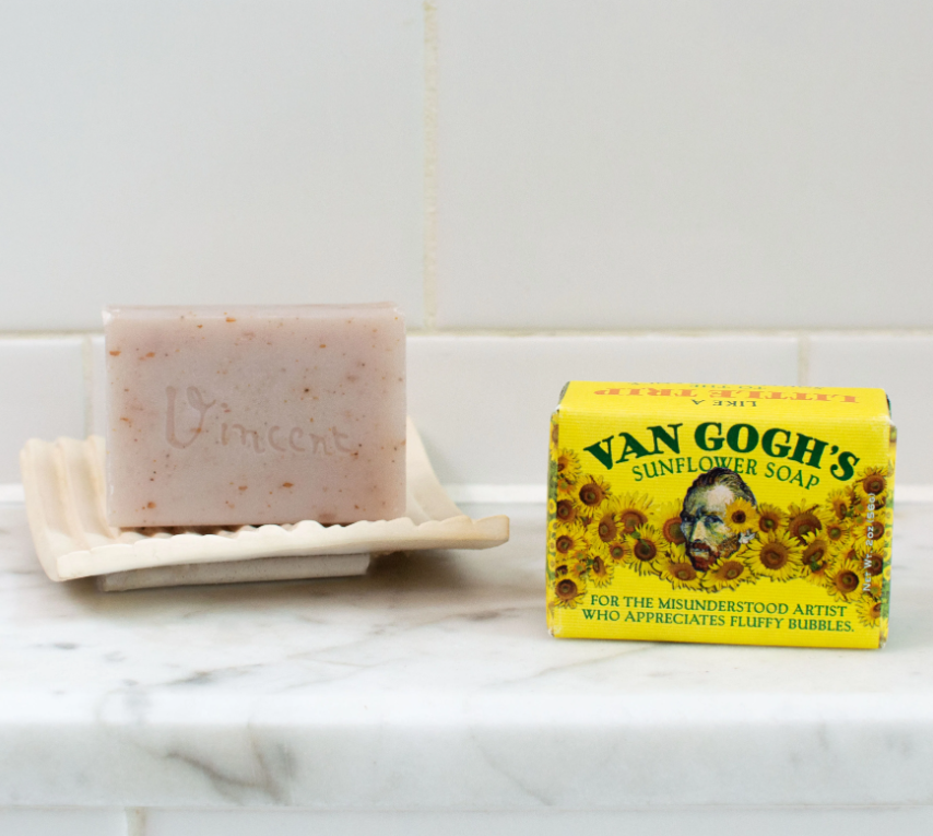 Van Gogh’s sunflower soap