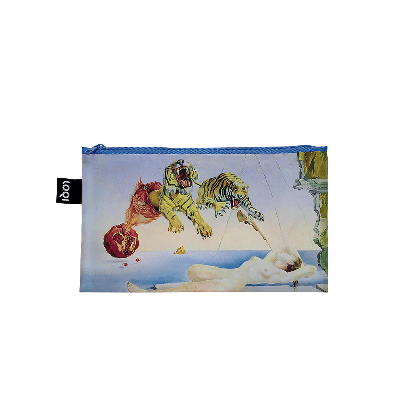 LOQI Salvador Dali Zip Pockets - Set of 3