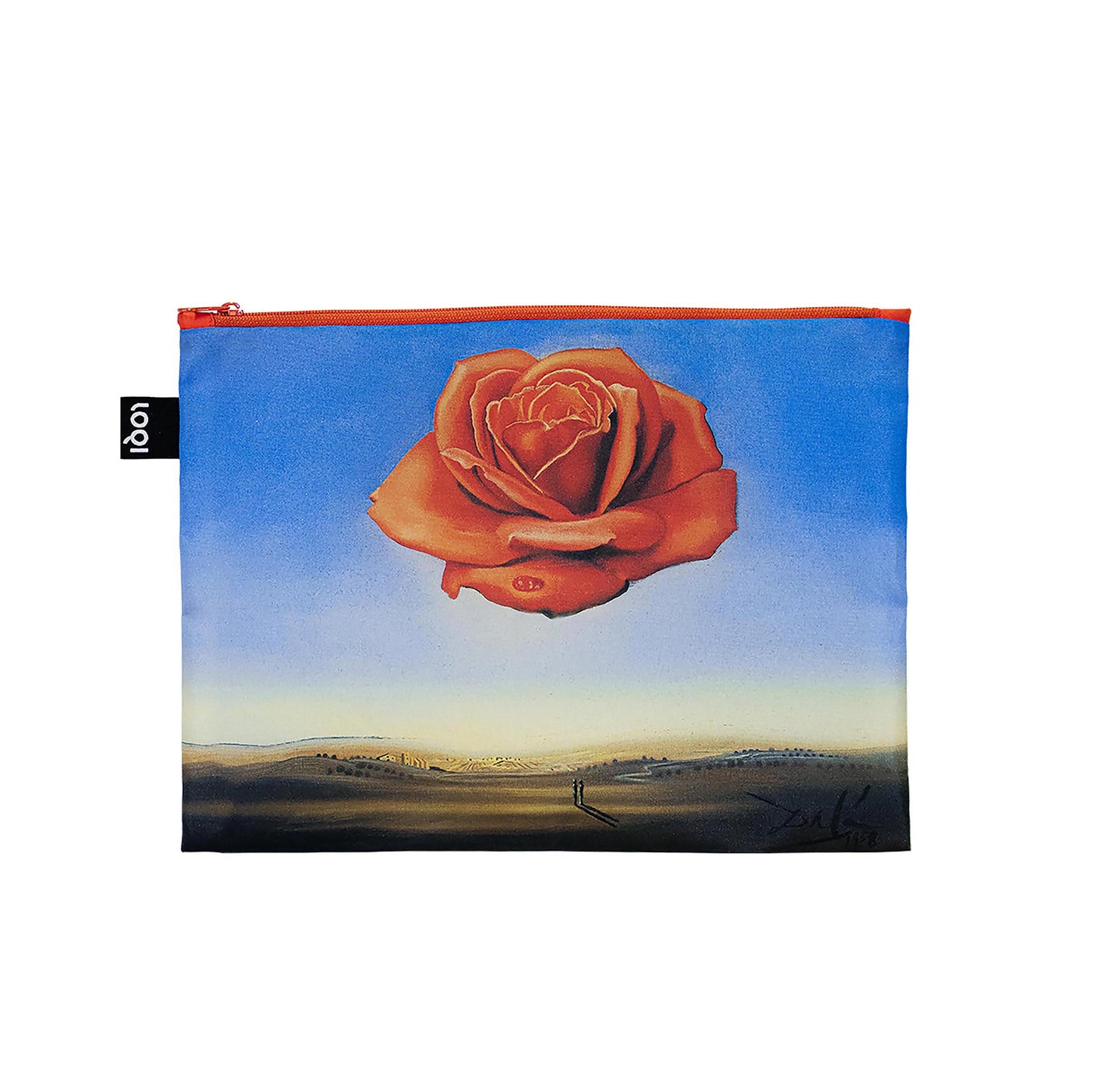 LOQI Salvador Dali Zip Pockets - Set of 3
