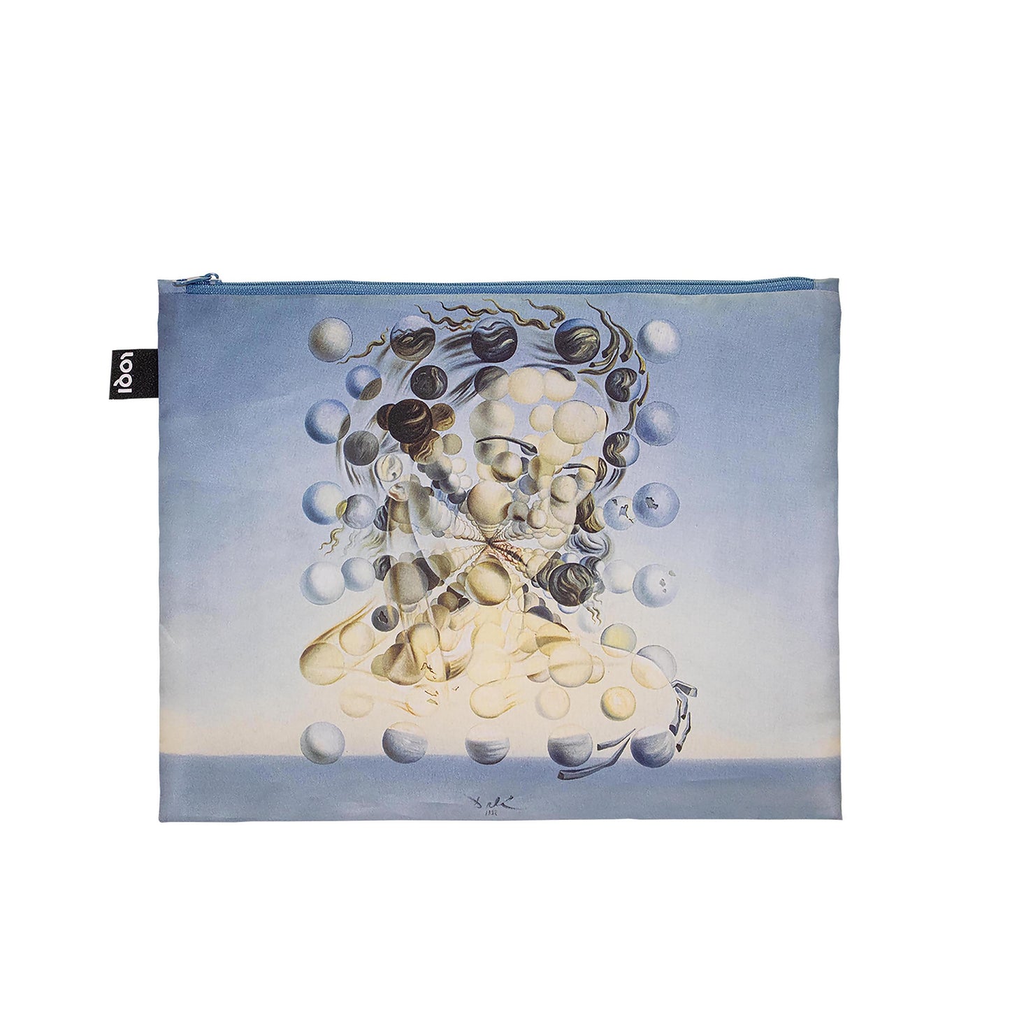 LOQI Salvador Dali Zip Pockets - Set of 3