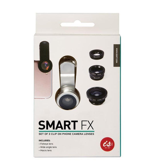 Smart FX Clip on Phone Camera Lens 3pk
