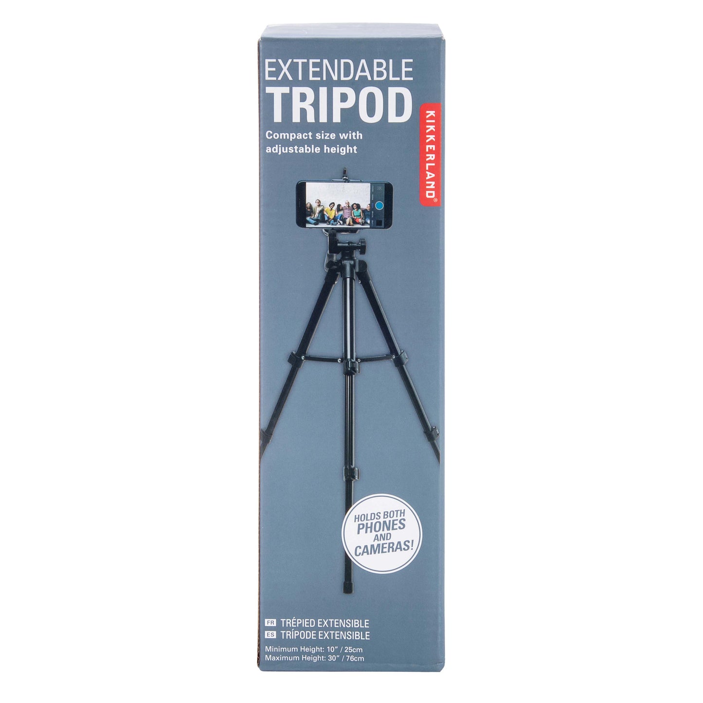 Extendable tripod