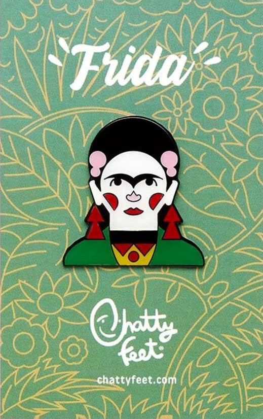 ChattyFeet - Frida enamel pin