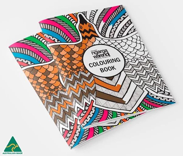 Ngarga Warendj- Colouring Book