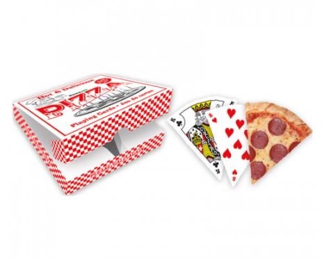 Pizza playing cards