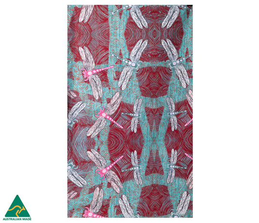 Sheryl Burchill Dragonfly Tea Towel