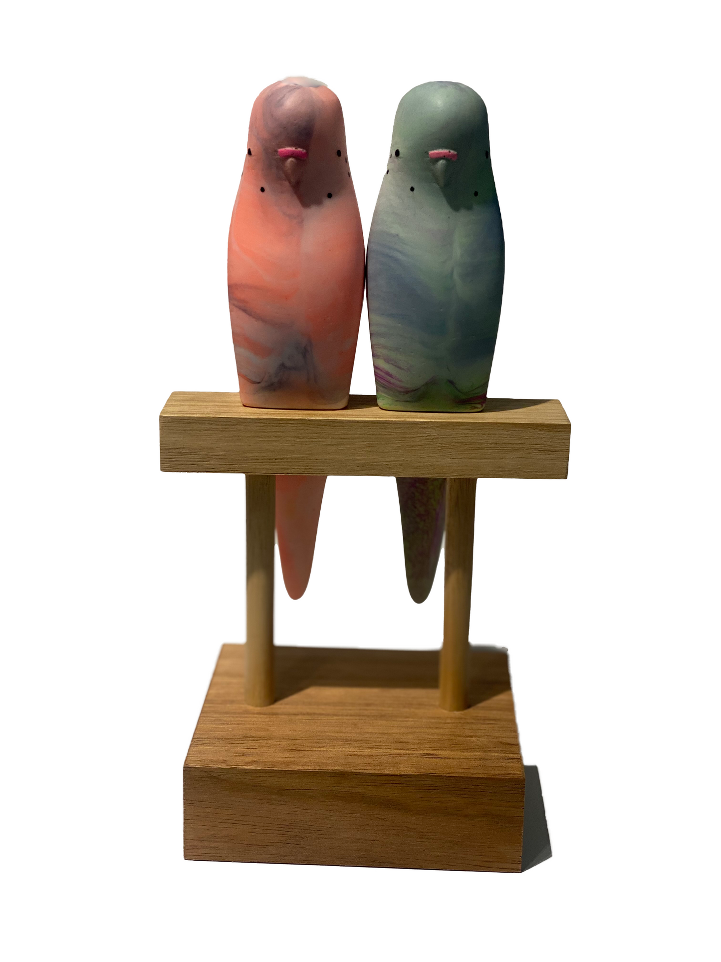 Pete Cromer - Wooden Bird Perch