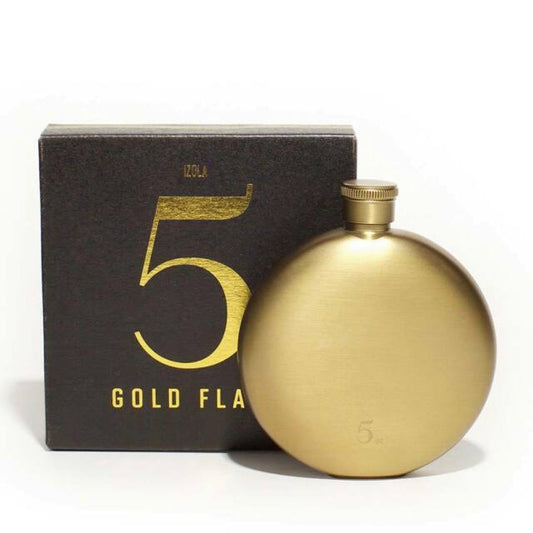 5oz Gold Flask