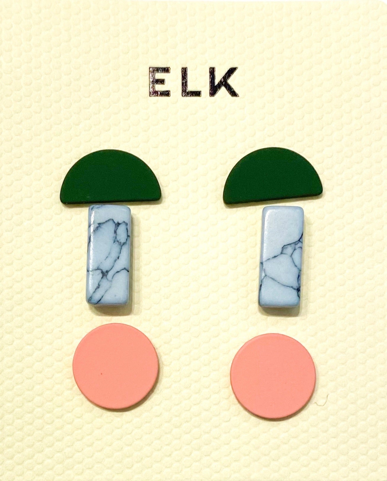 ELK The Label - Esben stud earrings demin 3pk