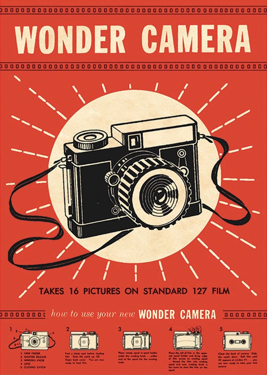 Cavallini - Wonder Camera poster