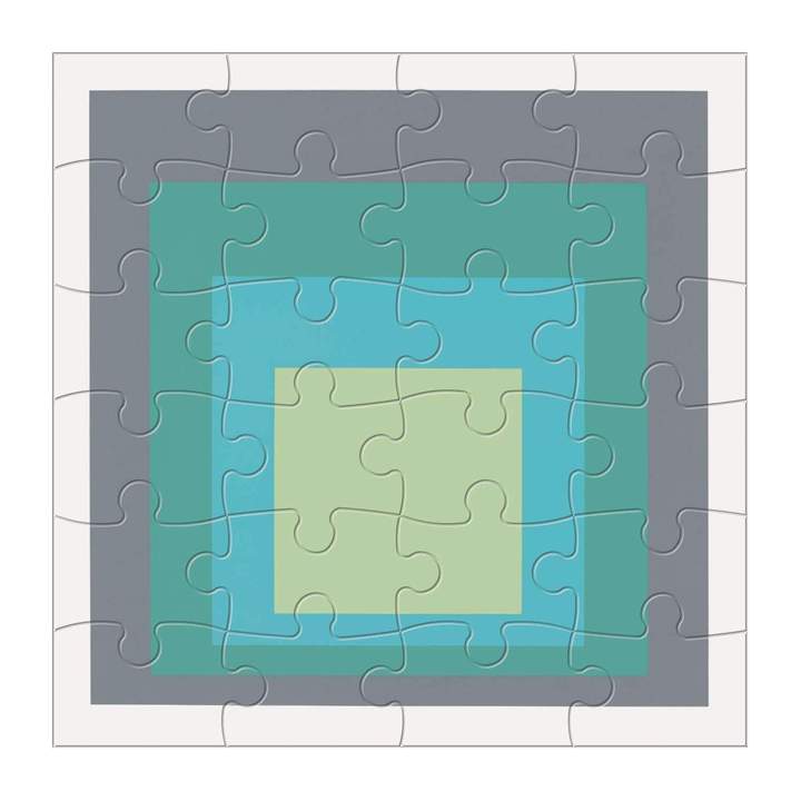 Josef Albers Wood puzzle set