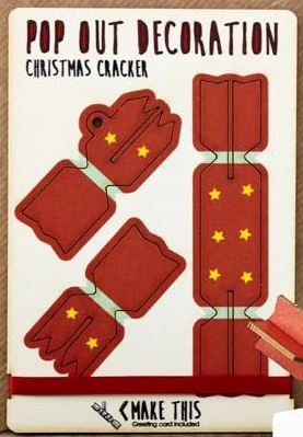 POP OUT CARD COMPANY -  Xmas Cracker hanging